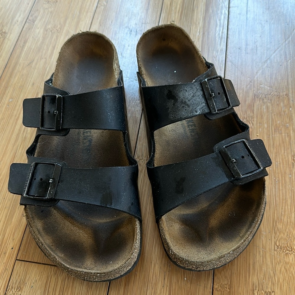 Men’s Birkenstock size 44 black leather